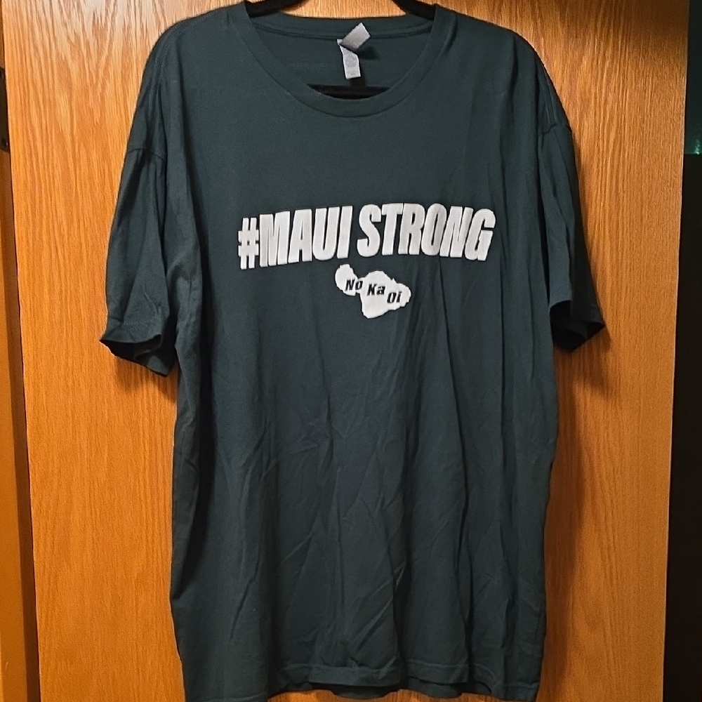 Next Level Apparel Dark Green Graphic Tee